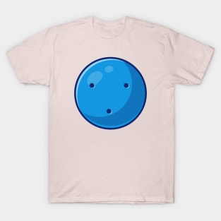 Hockey Blue Small Training Ball T-Shirt